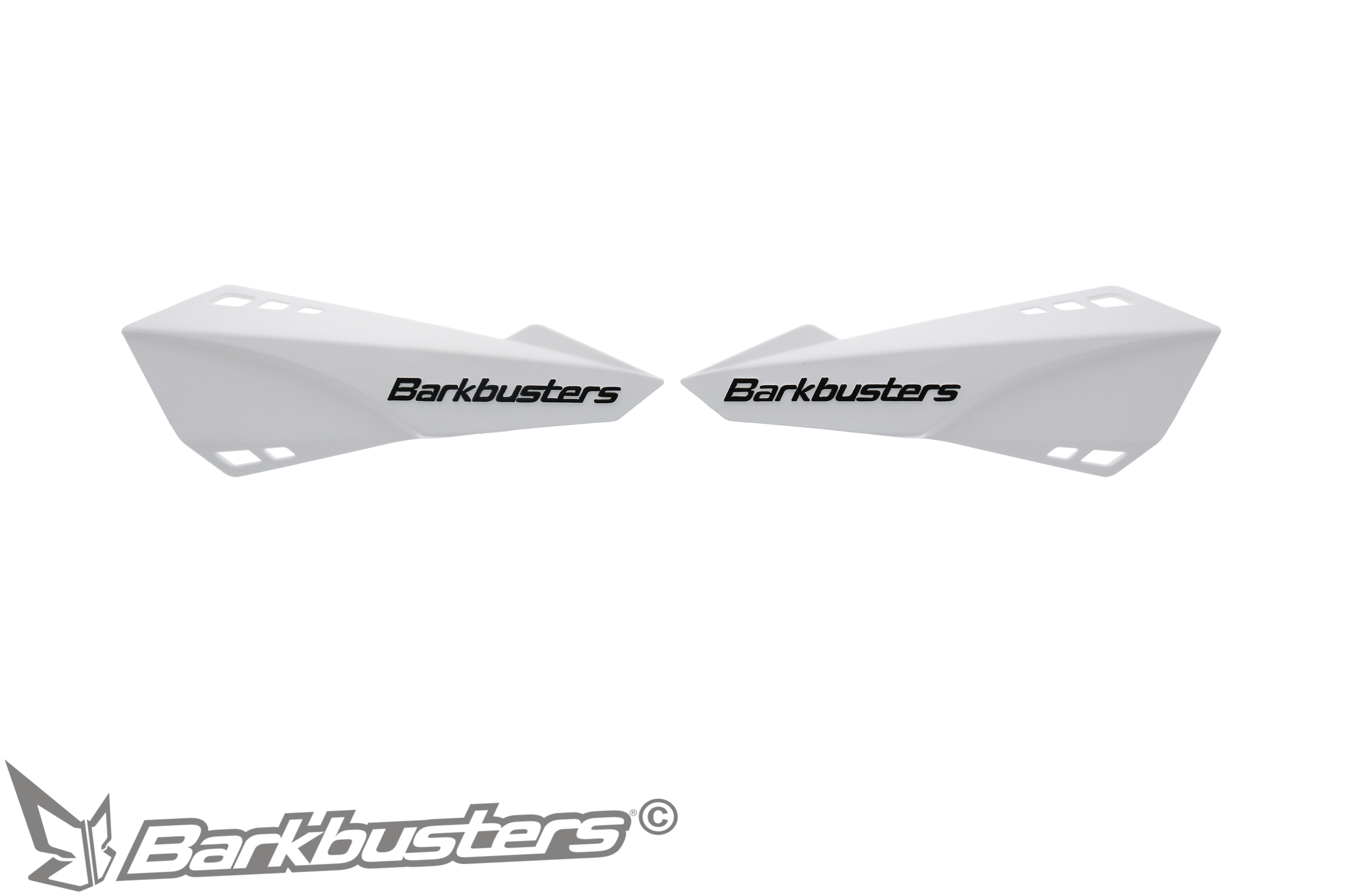 BARKBUSTERS Spare Part - MTB Guard Pair (Code: B-087) - WHITE